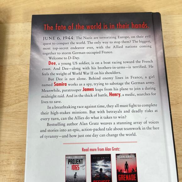 Allies & Ground Zero by Alan Gratz 2019, 2021 - Picture 7 of 8